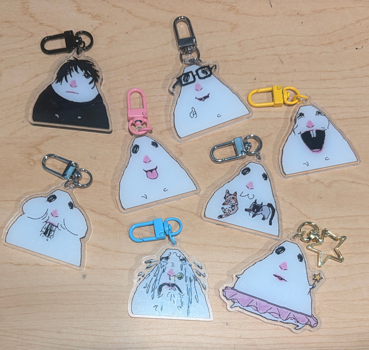 Hamster Keychain