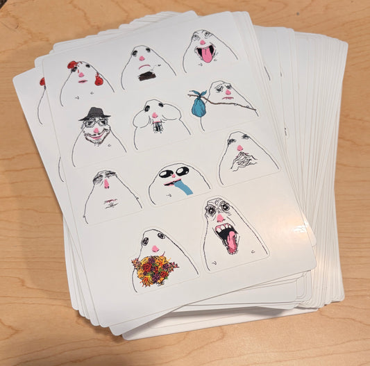 The New sticker sheet