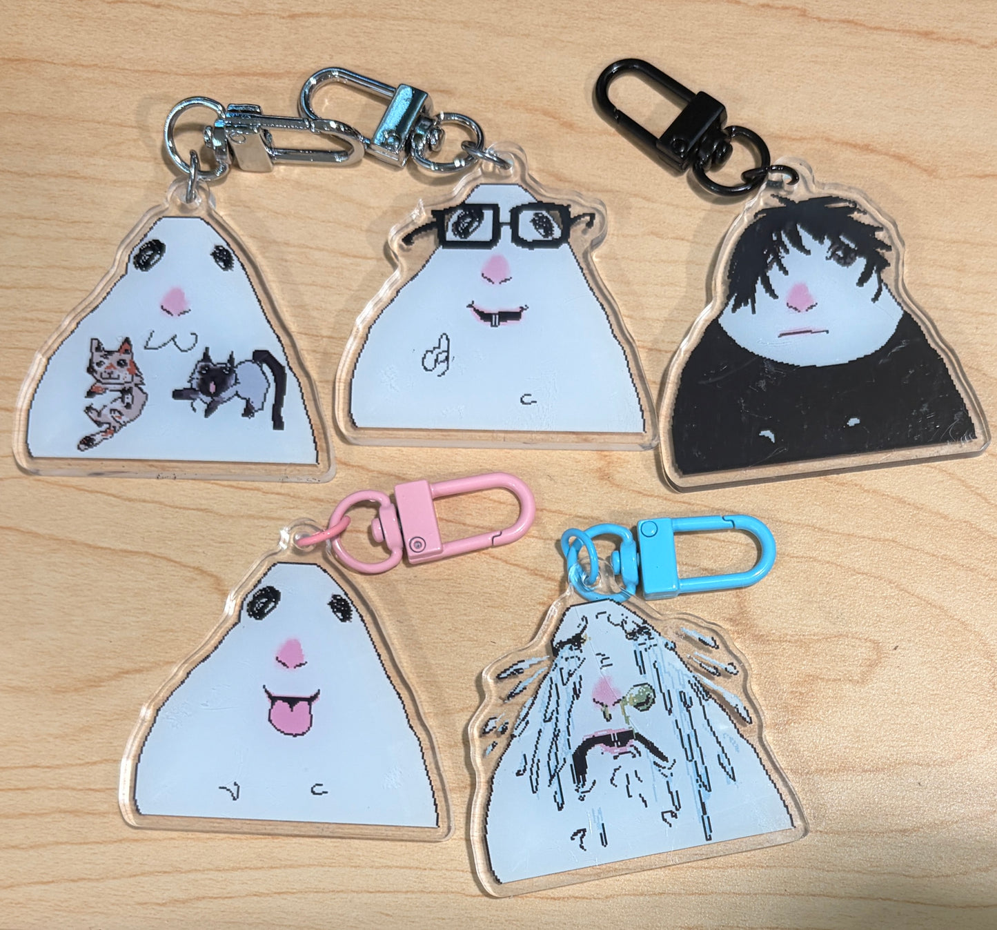 Hamster Keychain
