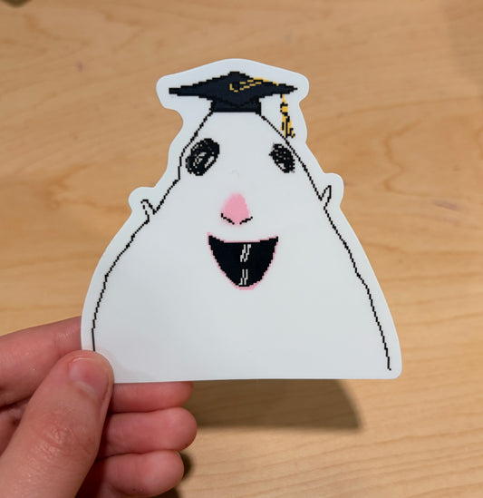 (LIMITED) Class of 2026 Hamster Sticker