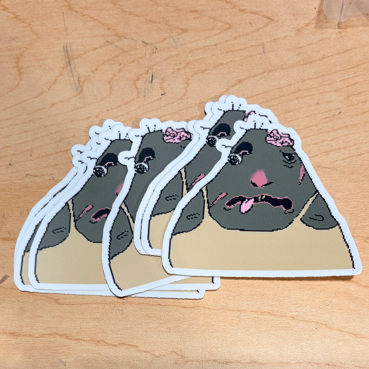Halloween Big Hamster sticker