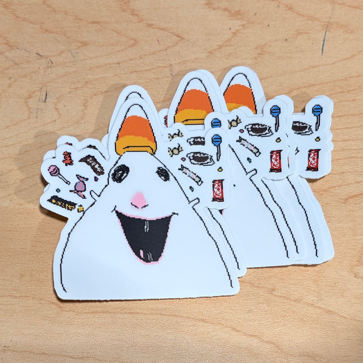 Halloween Big Hamster sticker