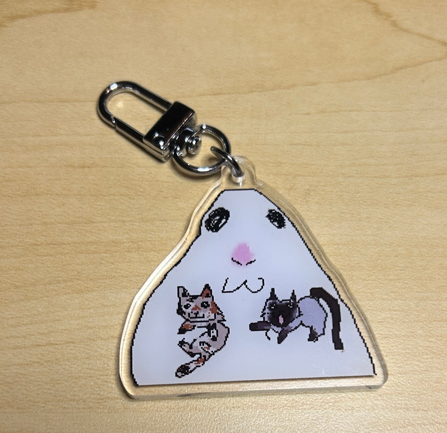 Hamster Keychain